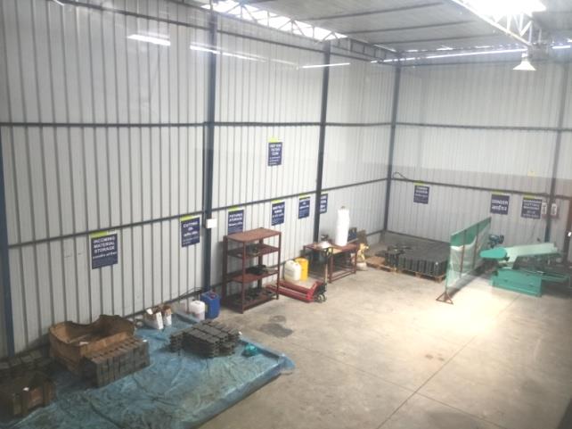 Factory interior