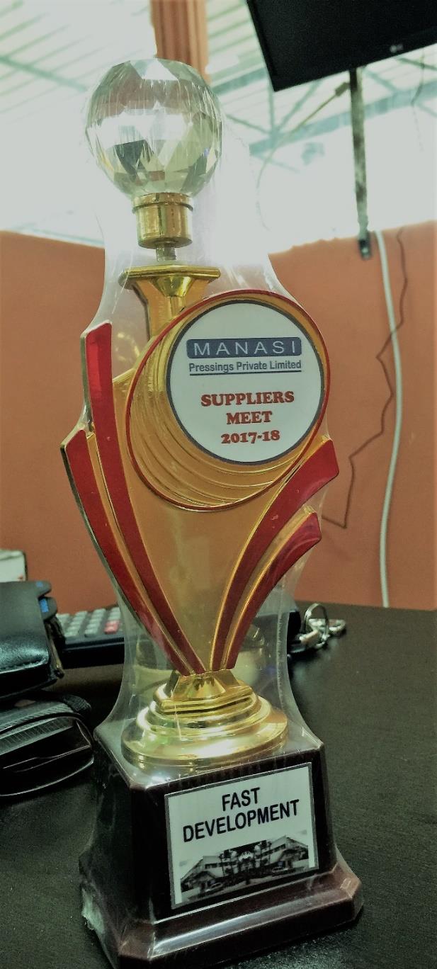 Fastest development trophy
